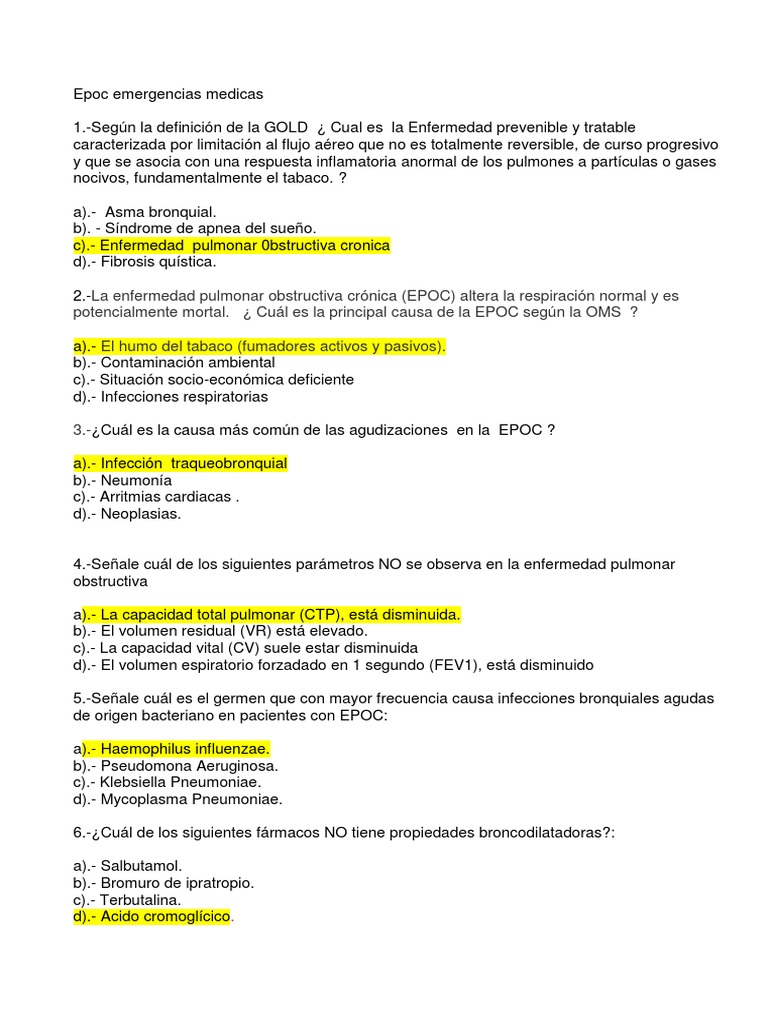 Epoc 7 Preguntas | PDF