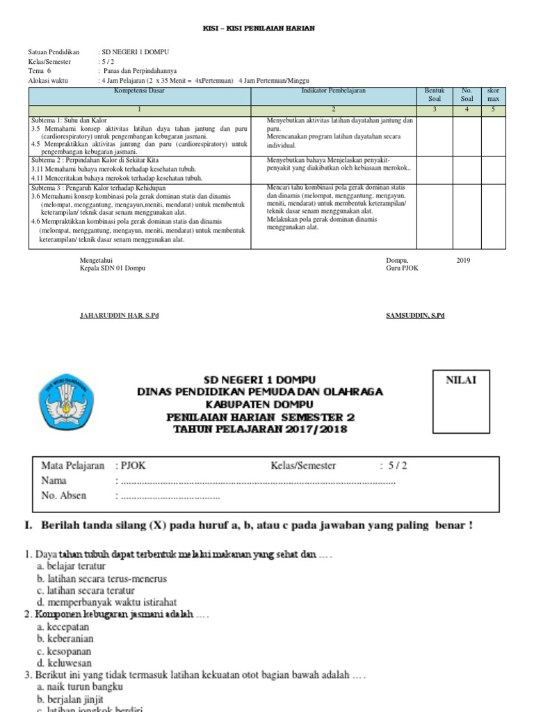 Kisi Kisi Soal Tes Farmasi