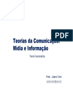 Teoria Funcionalista