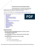 Hydrogen Vehicle and Infrastructure Codes and Standards Citations