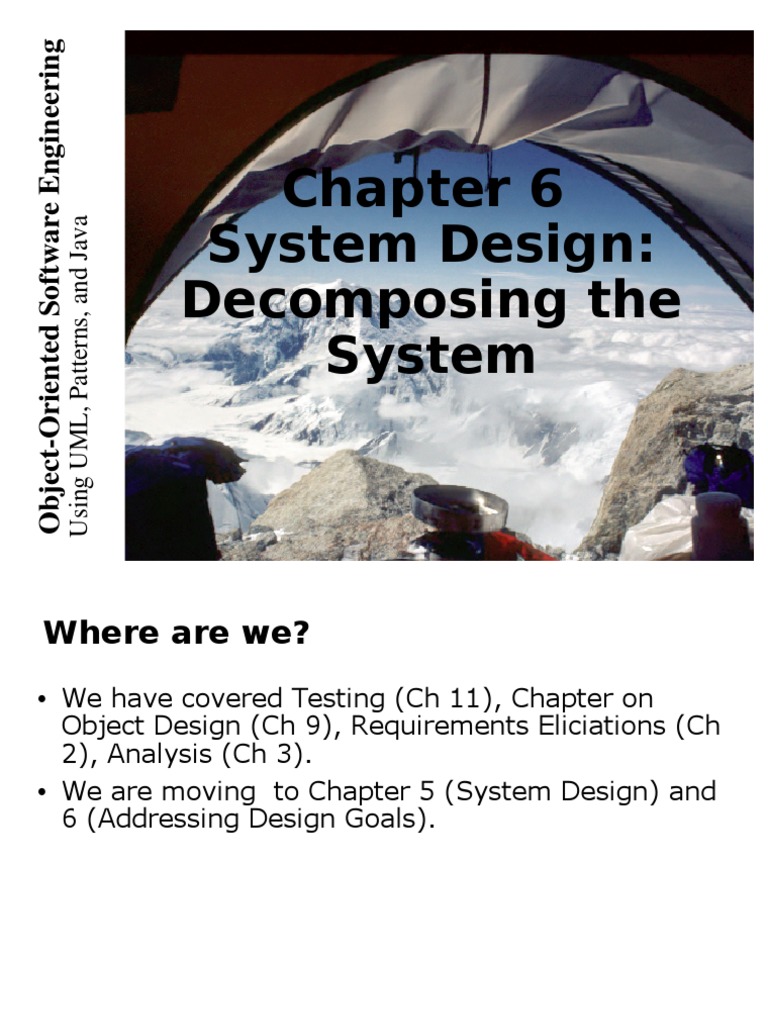 System Design: Decomposing The System | PDF | Osi Model | Application ...