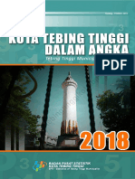 Kota Tebing Tinggi Dalam Angka 2018