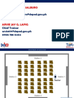 Andrew Mar C. Salburo: Chief Trainer Andrewmar - Salburo@deped - Gov.ph 0999 888 0685