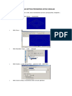 Melakukan Setting Penyayatan Untuk Simulasi