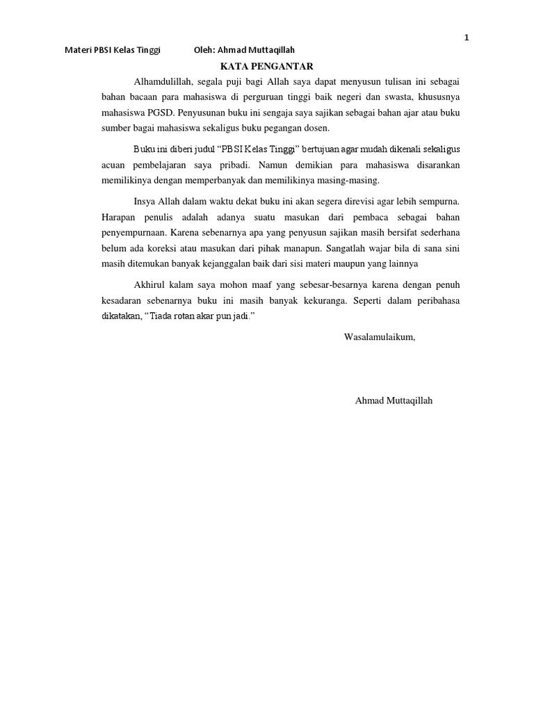 Buku Pbsi Kelas Tinggi Kumpulan Materi