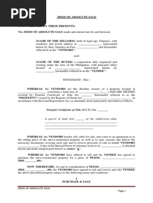 Deed of Absolute Sale_SNB