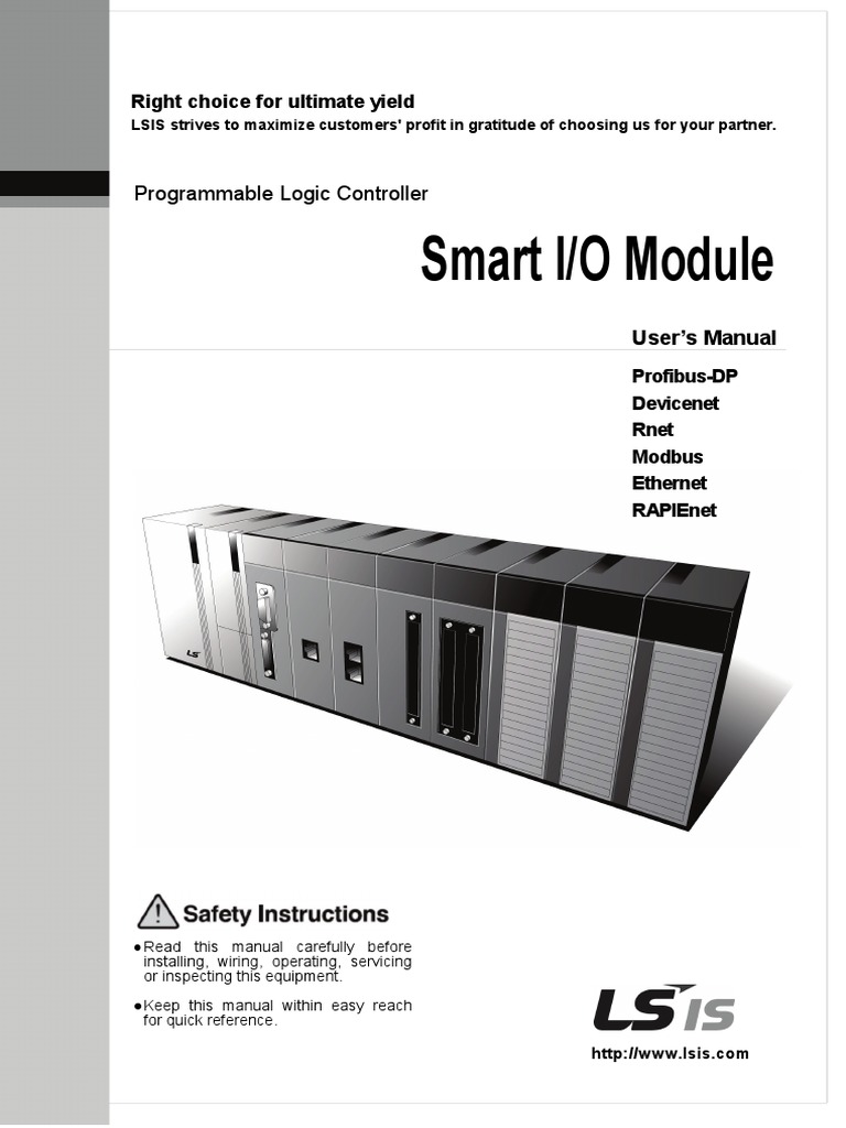 Smart I/O Module User Manual | PDF | Programmable Logic Controller ...