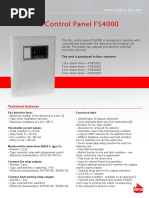 Unipos Fire Alarm Panel