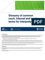 Djag Pub Legal Glossary For Interpreters