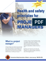 Health and Safety Principles For