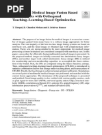 Multimodal Medical Image Fusion Based on Fuzzy Sets with Orthogonal Teaching–Learning-Based Optimization