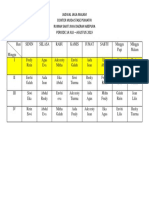 Jadwal Jaga Malam