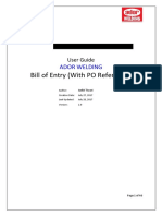 BOE With PO Reference User Manual