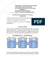 1laboratorio Ley Cero de La Termodinamica