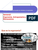 Ergonomia Antropometria y Biomecánica