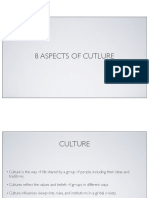 8 Aspects of Culture PDF