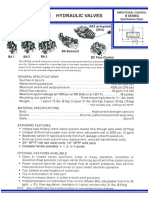 Cross Valve Directional Control