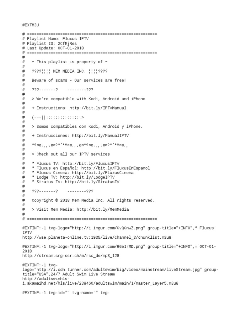 Mega Lista | PDF | Television Network | Broadcasting Companies Of The ...