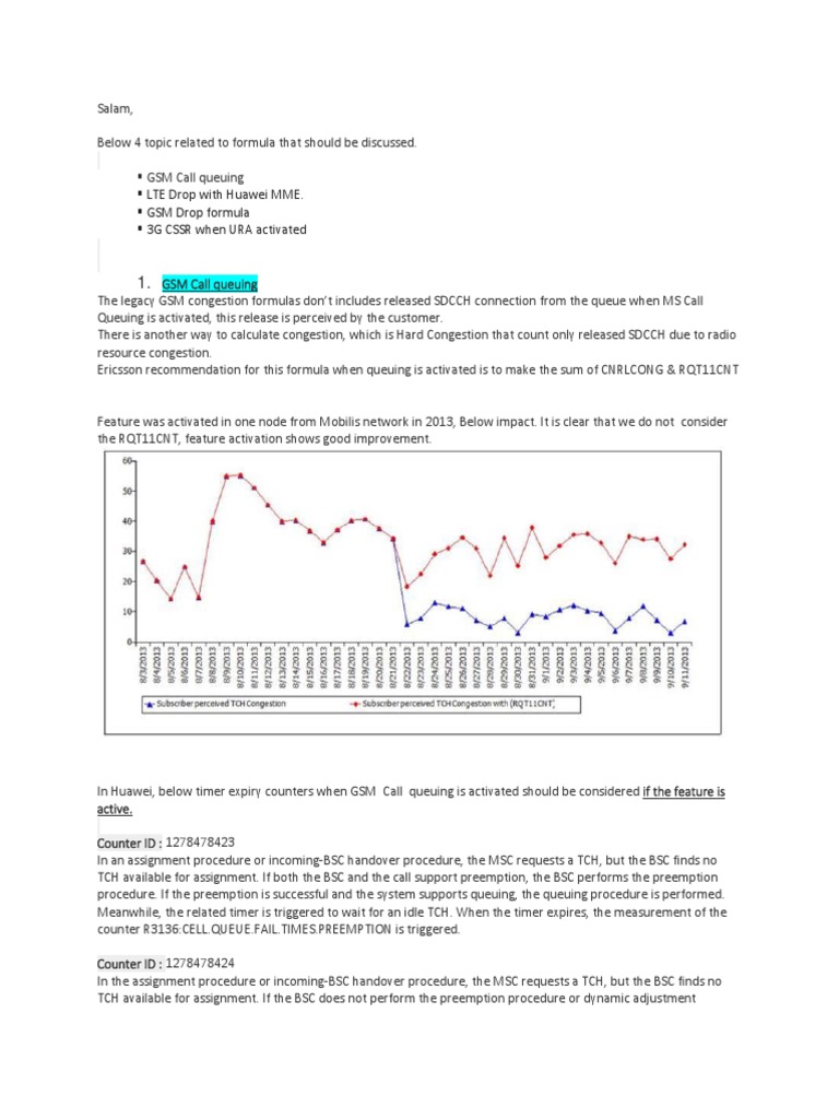 GSM and LTE Call Drop Analysis | PDF | Data Transmission | Radio ...