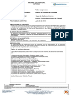 Informe Final Auditoria de Calidad 2018 PDF