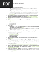 Accounting Battaglia 1 Question and Answers