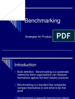 Benchmarking: Strategies For Product Development
