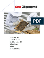 Katalog Pribora Tehnoplast I Pčelarstva Balint Novi