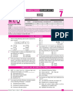 Nco Sample Paper Class-7 PDF