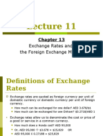 Lecture 11 - Exchange Rate-Chapter 13