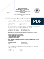 Periodic Test 3rd 4th Quarter