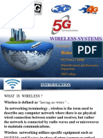 Wireless Systems: Rishabh Raj