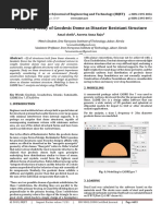IRJET- Feasibility Study of Geodesic Dom