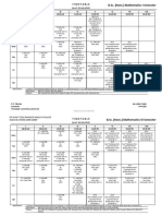 B.Sc. (Hons.) Mathematics I Semester: Timetable