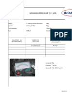 Grounding Resistance Test Data: Owner Date Location: Swithyard 70kV Test Instrument Serial No. Type Manufacture