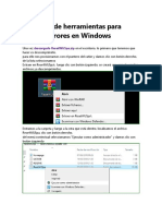 Conjunto de Herramientas para Reparar Errores en Windows