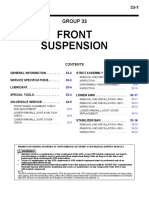 Front Suspension Service Manual Section