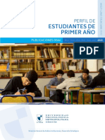 2018 Perfil de Estudiantes de Primer Año