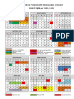 Kalender Pendidikan 2019-2020