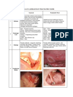 Paper DRG Rachmi - Perbedaan Laserasi Dan Traumatik Ulser