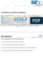 Unit - 1 IBM Artificial Intelligence