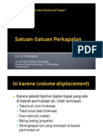 Satuan Satuan Perkapalan