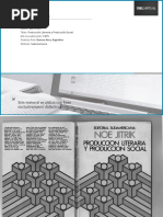 Produccion Literaria Produccion Social. N Jitrik PDF | PDF
