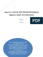 Sejarah Masuk Dan Berkembangnya Agama Islam Di Indonesia