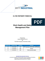 Work Health Safety Management Plan