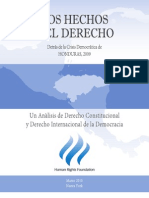 Honduras: Los Hechos y El Derecho Detrás de La Crisis Democrática de Honduras 2009-2010