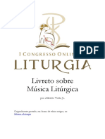 Ebook de Musica Liturgica Do Alfredo Votta para o Congresso Online de Liturgia
