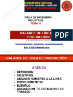 Semana11 Balance de Linea