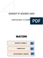 Konsep Ip Addres Dan