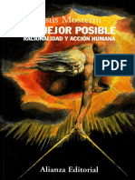 Jesus Mosterin - Lo Mejor Posible_ Racionalidad y Acción Humana-Alianza Editorial (2008)