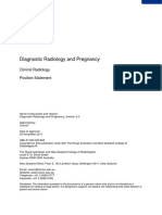 Diagnostic Radiology and Pregnancy Position Statement